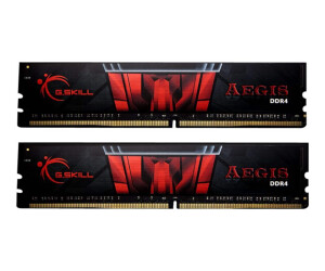 G.Skill AEGIS - DDR4 - kit - 8 GB: 2 x 4 GB - DIMM 288-PIN