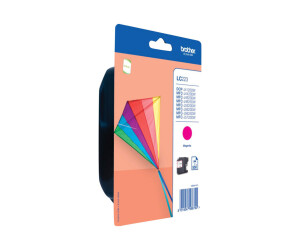 Brother LC223MBP - Magenta - Original - Blister packaging