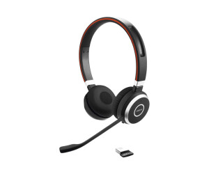 Jabra Evolve 65 SE UC Stereo - Headset - On-Ear