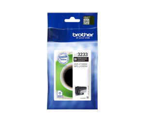 Brother LC3233BK - black - original - printer cartridge