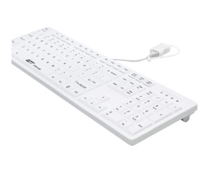 GETT CleanType Easy Protect TKG-105-GCQ-IP68-KGEH-WHITE-USB-US