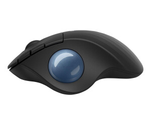 Logitech ERGO M575 - Trackball - optisch - 5 Tasten - kabellos - 2.4 GHz, Bluetooth 5.0 LE - kabelloser Empfänger (USB)