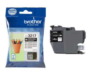 Brother LC3217BK - black - original - ink cartridge