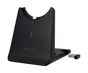 V7 Ladeständer (USB-C) - Schwarz - für V7 HB600S