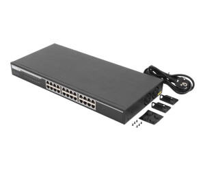 DIGITUS DN-80113 - Switch - unmanaged - 24 x 10/100/1000