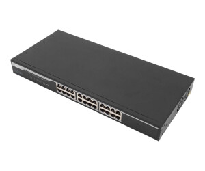 DIGITUS DN-80113 - Switch - unmanaged - 24 x 10/100/1000