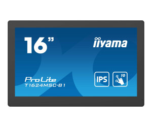 IIYAMA Prolite T1624MSC -B1 - LED monitor - 39.5 cm (15.6...