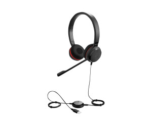 Jabra Evolve 30 II MS stereo - Headset - On-Ear