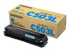 Samsung CLT-C503L - Hohe Ergiebigkeit - Cyan - Original - Tonerpatrone (SU014A)