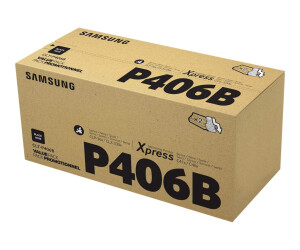 HP Samsung CLT -P406B - 2 -pack - black - original - toner cartridge (Su374a)