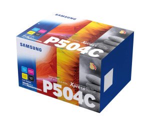 HP Samsung CLT-P504C - 4er-Pack - Schwarz, Gelb, Cyan,...