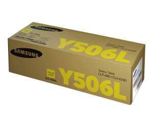 HP Samsung CLT -Y506L - high productivity - yellow -...