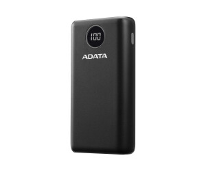 ADATA P20000QCD - Powerbank - 20000 mAh - 74 Wh - 18 Watt...