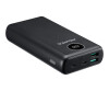 ADATA P20000QCD - Powerbank - 20000 mAh - 74 Wh - 18 Watt - PD 3.0, QC 3.0 - 4 Ausgabeanschlussstellen (USB, 24 pin USB-C)