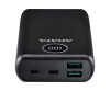 ADATA P20000QCD - Powerbank - 20000 mAh - 74 Wh - 18 Watt - PD 3.0, QC 3.0 - 4 Ausgabeanschlussstellen (USB, 24 pin USB-C)