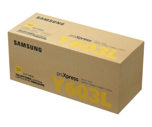 HP Samsung CLT -Y603L - High productivity - yellow -...