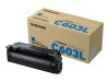 Samsung CLT-C603L - Hohe Ergiebigkeit - Cyan - Original - Tonerpatrone (SU080A)