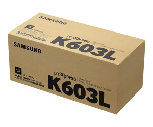 HP Samsung CLT-K603L - Hohe Ergiebigkeit - Schwarz - Original - Tonerpatrone (SU214A)
