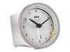 Braun radio alarm clock BC07PW -DCF Pink/White - Quarter purpose - Rund - Pink - White - Analogal - Battery - AA