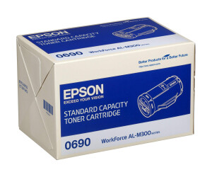 Epson black - original - toner cartridge - for Workforce...