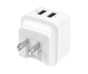 Startech.com 2 Port USB charger / power supply - 2 -way...