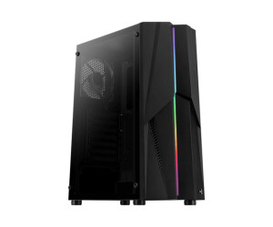 AEROCOOL ADVANCED TECHNOLOGIES AeroCool Mecha - MT - ATX - Seitenteil mit Fenster (gehärtetes Glas)