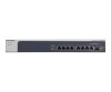 Netgear XS508M - Switch - Unmanaged - 7 x 10 Gigabit Ethernet + 1 x 10 Gigabit Ethernet / 10 Gigabit Ethernet SFP +