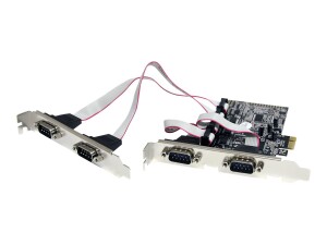 StarTech.com 4 Port Serielle RS232 PCI Express...