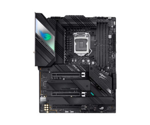 ASUS ROG STRIX Z590-F GAMING WIFI - Motherboard - ATX - LGA1200-Sockel - Z590 Chipsatz - USB-C Gen2, USB 3.2 Gen 1, USB 3.2 Gen 2, USB-C Gen 2x2 - Bluetooth, 2.5 Gigabit LAN, Wi-Fi - Onboard-Grafik (CPU erforderlich)