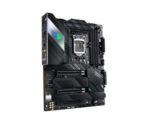 ASUS ROG STRIX Z590-F GAMING WIFI - Motherboard - ATX - LGA1200-Sockel - Z590 Chipsatz - USB-C Gen2, USB 3.2 Gen 1, USB 3.2 Gen 2, USB-C Gen 2x2 - Bluetooth, 2.5 Gigabit LAN, Wi-Fi - Onboard-Grafik (CPU erforderlich)