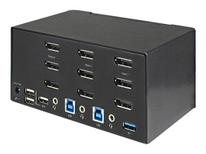 StarTech.com 2 Port DisplayPort KVM Switch - 4K 60 Hz UHD...