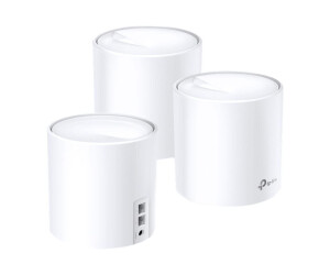TP-LINK Deco X60 - WLAN-System - (3 Router) 1GbE
