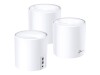TP-LINK Deco X60 - WLAN-System - (3 Router) 1GbE