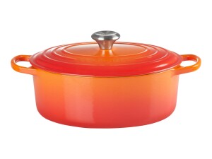 Le Creuset 21178310902430 - Orange - ceramic - gas - induction - sealed plate - iron casting - orange - 31 cm