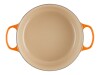 Le Creuset 21178310902430 - Orange - ceramic - gas - induction - sealed plate - iron casting - orange - 31 cm