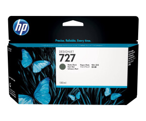 HP 727 - 130 ml - mattschwarz - original - DesignJet