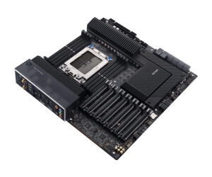 ASUS Pro WS WRX80E-SAGE SE WIFI - Motherboard - E-ATX - Socket sWRX8 - AMD WRX80 Chipsatz - USB-C Gen 2x2, USB-C Gen2, USB 3.2 Gen 2, USB 3.2 Gen 1 - 2 x 10 Gigabit LAN, Wi-Fi 6, Bluetooth - HD Audio (8-Kanal)