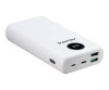 ADATA P20000QCD - Powerbank - 20000 mAh - 74 Wh - 18 Watt - PD 3.0, QC 3.0 - 4 Ausgabeanschlussstellen (USB, 24 pin USB-C)