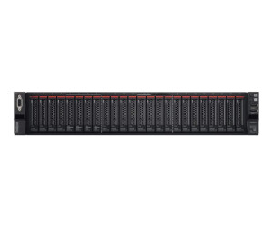 Lenovo ThinkSystem SR650 7X06 - Server - Rack-Montage - 2U - zweiweg - 1 x Xeon Silver 4215R / 3.2 GHz - RAM 32 GB - SAS - Hot-Swap 6.4 cm (2.5")