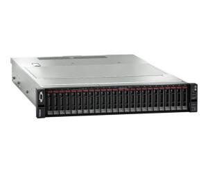 Lenovo ThinkSystem SR650 7X06 - Server - Rack-Montage - 2U - zweiweg - 1 x Xeon Silver 4215R / 3.2 GHz - RAM 32 GB - SAS - Hot-Swap 6.4 cm (2.5")