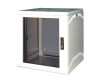 Schweitzer Systemtechnik EasyBox Standard - Gehäuse - geeignet für Wandmontage - Hellgrau, RAL 7035 - 9U - 48.3 cm (19")