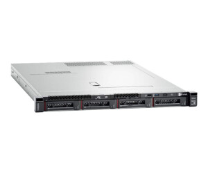 Lenovo ThinkSystem SR530 7X08 - Server - Rack-Montage - 1U - zweiweg - 1 x Xeon Silver 4210R / 2.4 GHz - RAM 16 GB - SAS - Hot-Swap 6.4 cm (2.5")