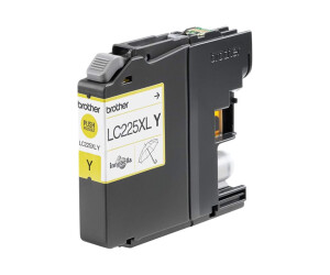 Brother LC225XLY - Yellow - original - ink cartridge