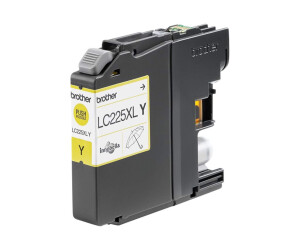Brother LC225XLY - Gelb - original - Tintenpatrone