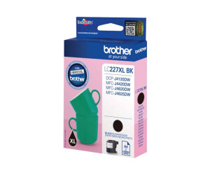 Brother LC227XLBK - black - original - ink cartridge