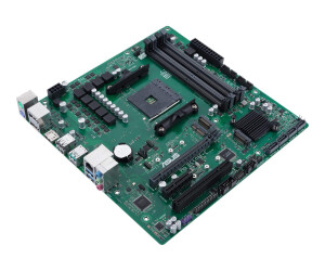 ASUS Pro B550M-C/CSM - Motherboard - micro ATX - Socket AM4 - AMD B550 Chipsatz - USB-C Gen2, USB 3.2 Gen 1, USB 3.2 Gen 2 - Gigabit LAN - Onboard-Grafik (CPU erforderlich)