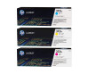 HP 312A - 3er-Pack - Gelb, Cyan, Magenta - original - LaserJet - Tonerpatrone (CF440AM)