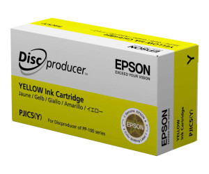 Epson 31.5 ml - yellow - original - ink cartridge
