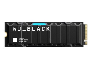 WD_BLACK WD Black SN850 NVMe SSD WDBBKW0010BBK - SSD - 1 TB - intern - M.2 2280 - PCIe 4.0 x4 (NVMe)