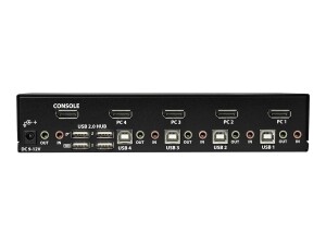 StarTech.com 4 Port DisplayPort KVM Switch - DisplayPort...